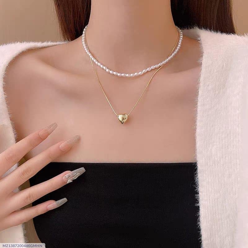 2 Layered Pendant For Women | Beautiful Aura