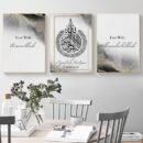 Set of 3 Motivational Wall Art Wooden Phototile Frames for Wall Decor
